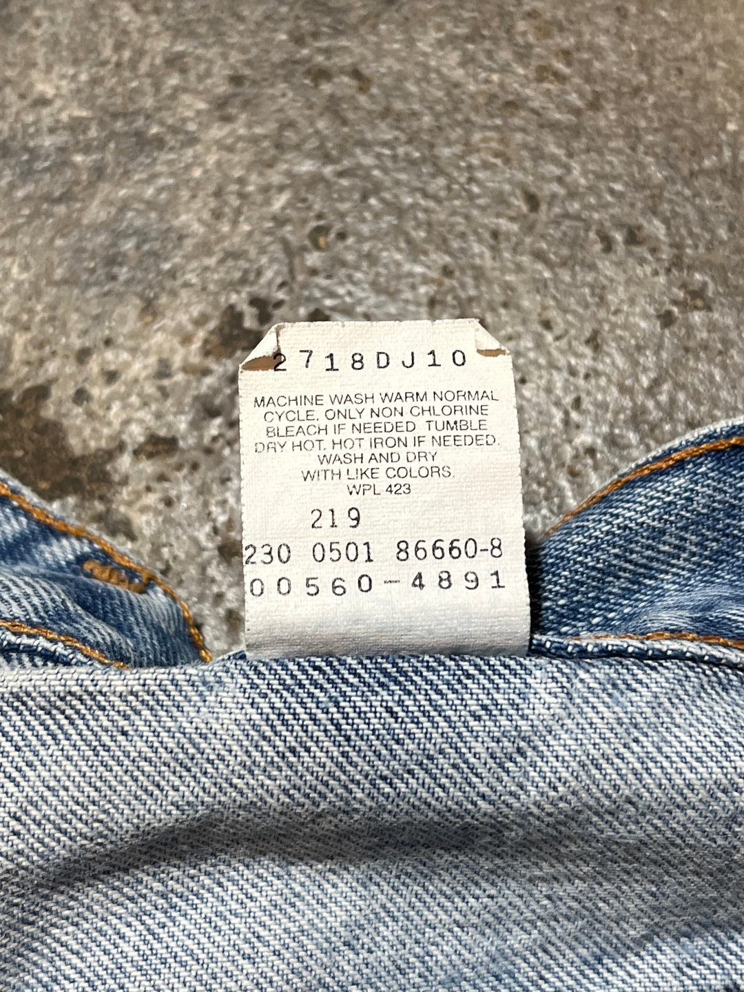 2000s "Levi's" 560 denim pants 32×30