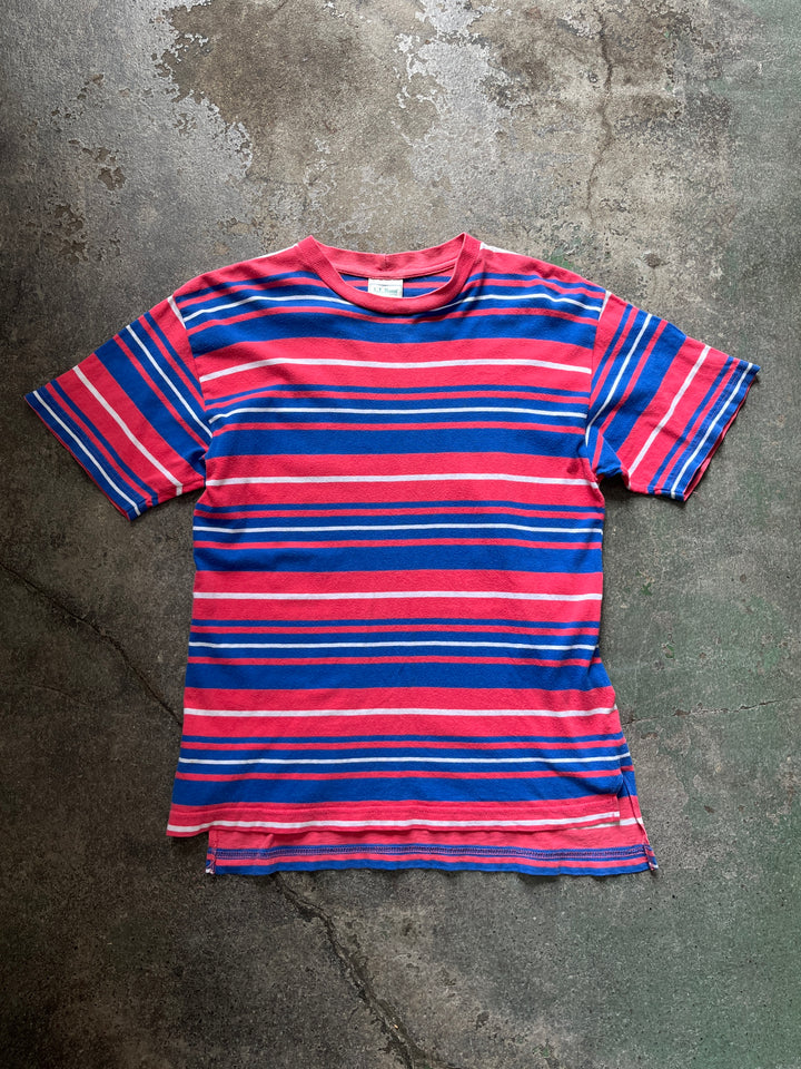 1980s USA made "L.L Bean" bold stripe T-shirt