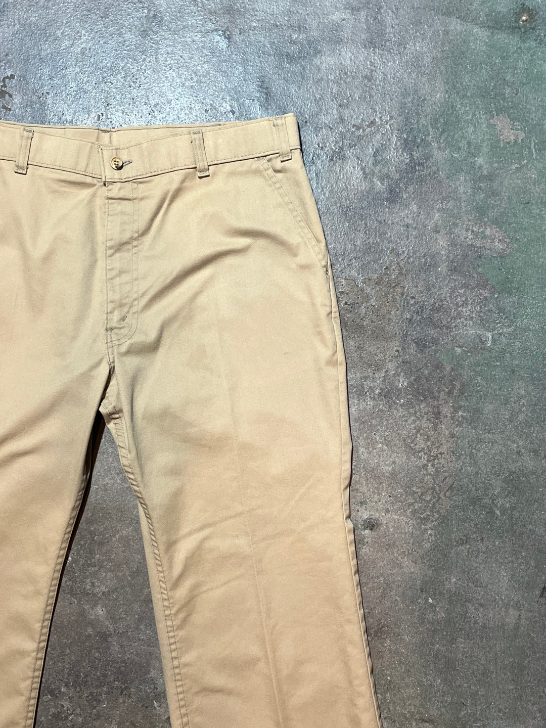 1970s "Levi's" flare chino pants 36 × 30