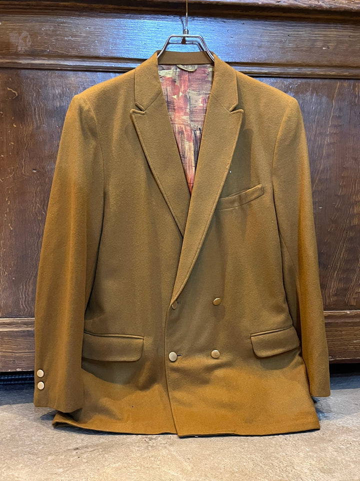 1960-70s "CAMPUS" double breasted tailored jacket