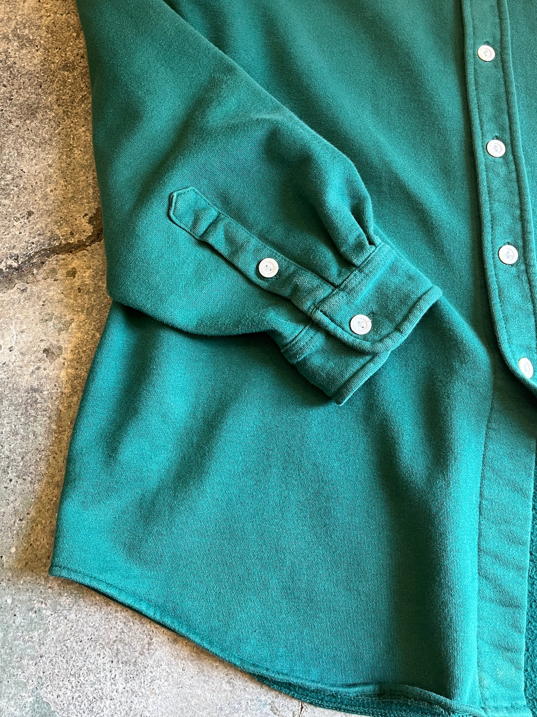 1990s "GAP" forest green sweatshirt / shirt style