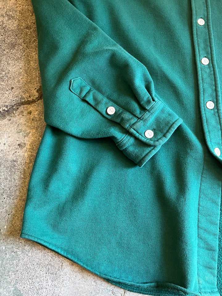 1990s "GAP" forest green sweatshirt / shirt style