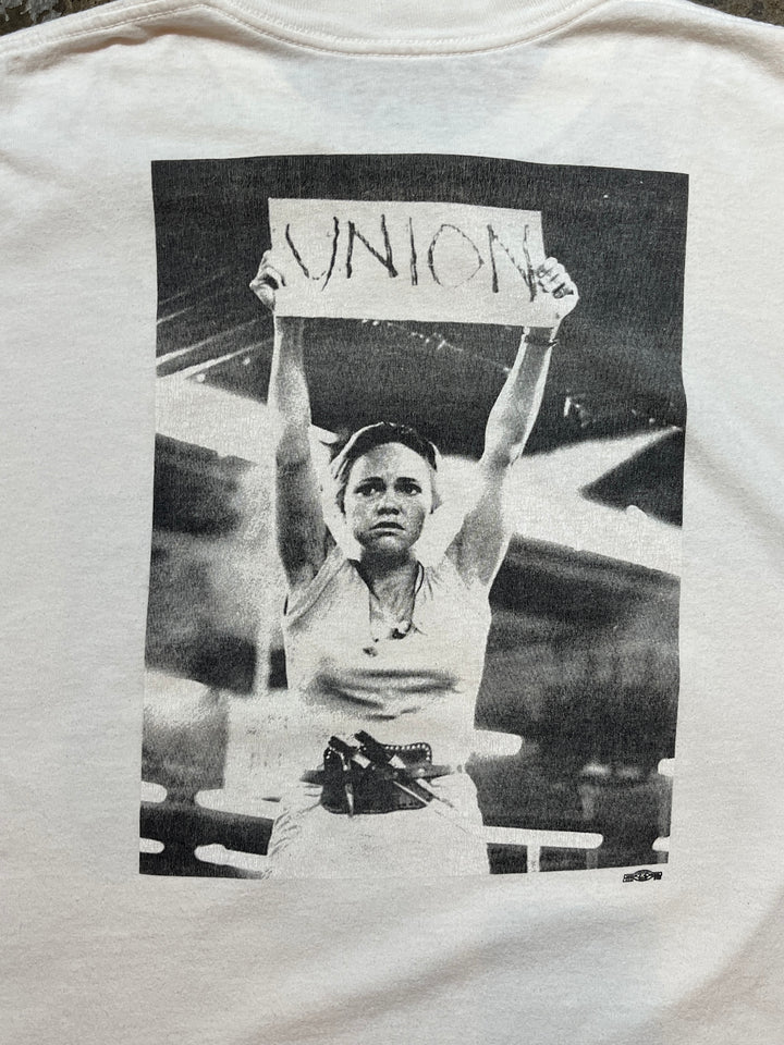 1990s USA made "Norma Rae" union print T-shirt