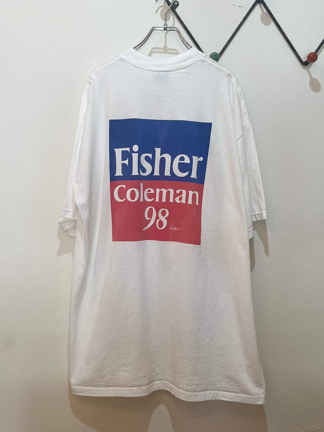 1990s USA made Fisher Governor T-shirt