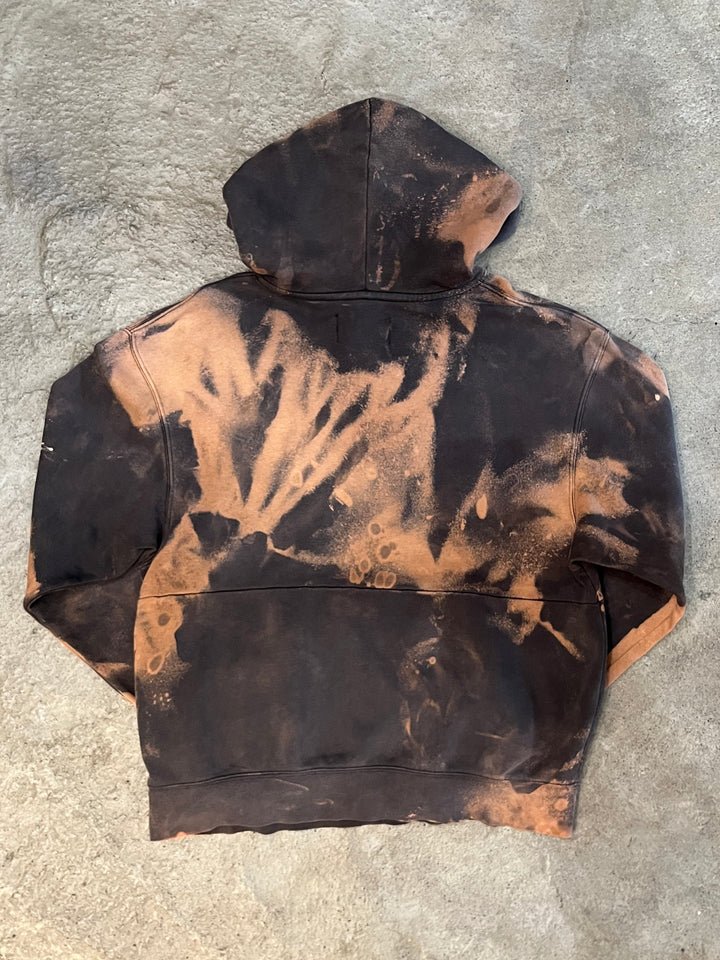 "Jordan" bleach dyed sweat hoodie