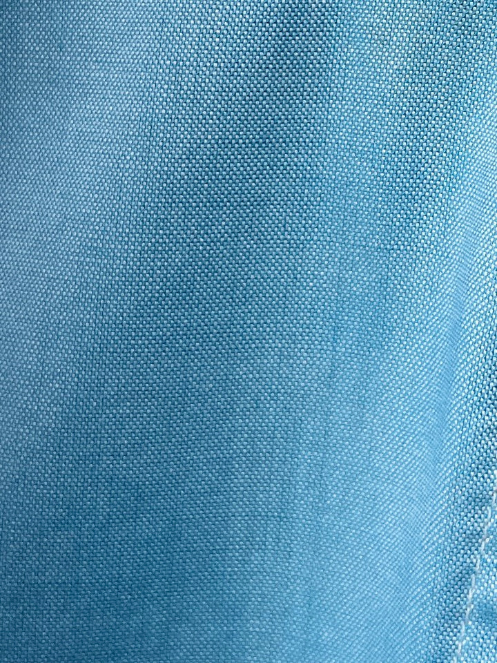 1960-70s USA made sky blue s/s shirt