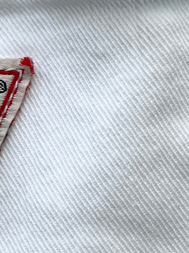 1990-00s "GUESS" white skinny denim pants