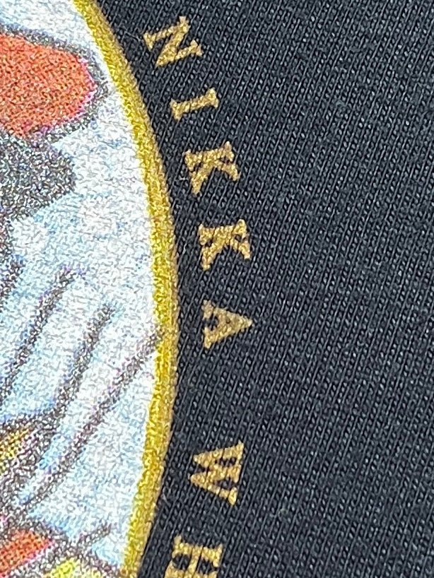 1990-00s "BLACK NIKKA" promo T-shirt