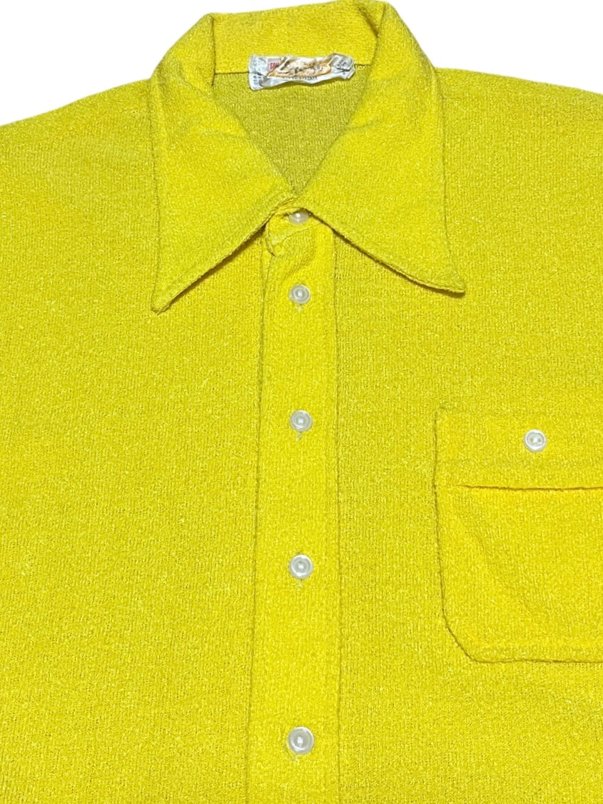 yellow pile shirt