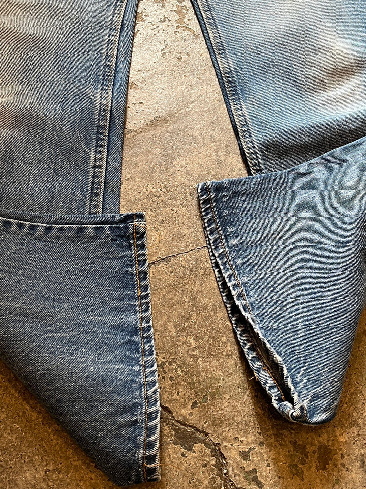 1980s "Levi's" 517 bootcut denim pants 32×32