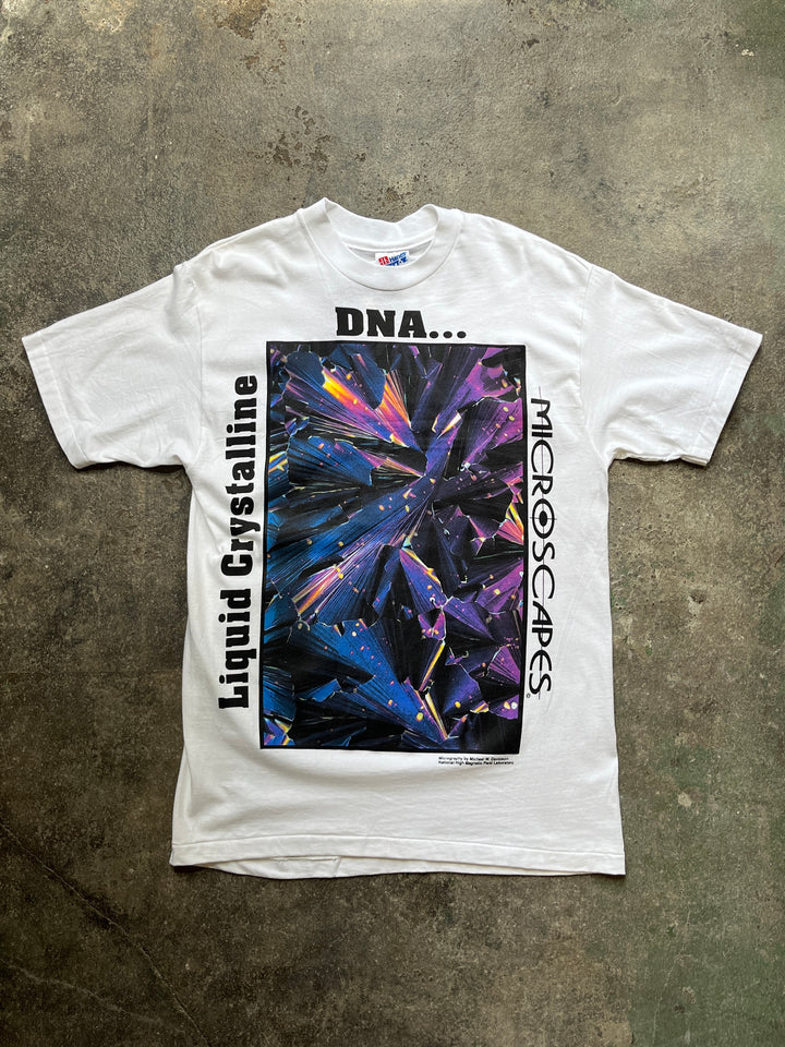 1990s USA made MICRO SCAPES science graphic T-shirt