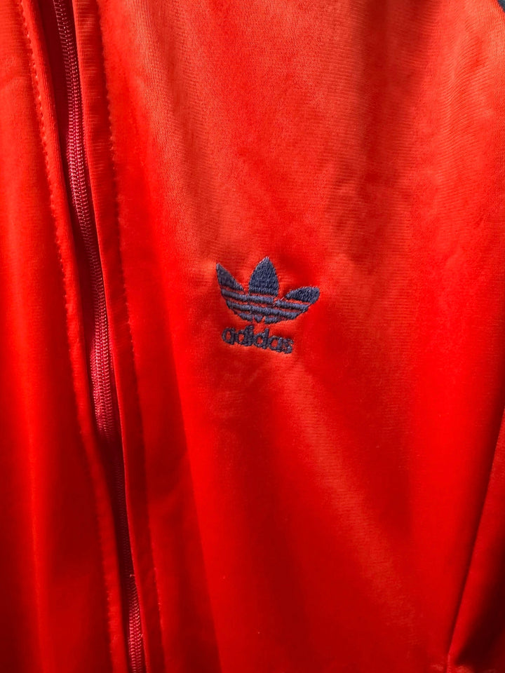 1980s USA made "adidas" ATP red × navy track jacket