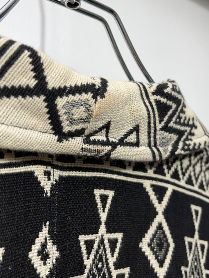 1990s native jacquard bolero jacket