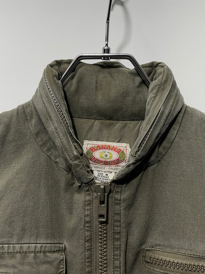 1980s "BANANA REPUBLIC" safari vest