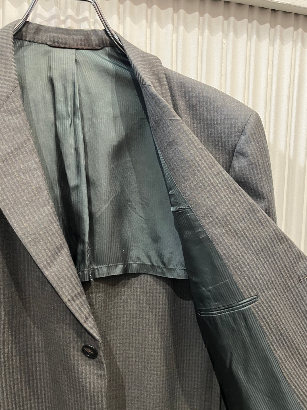 1960s USA made pinstripe tailored jacket