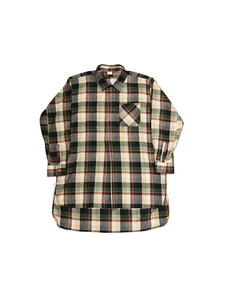 checkered grandpa shirt