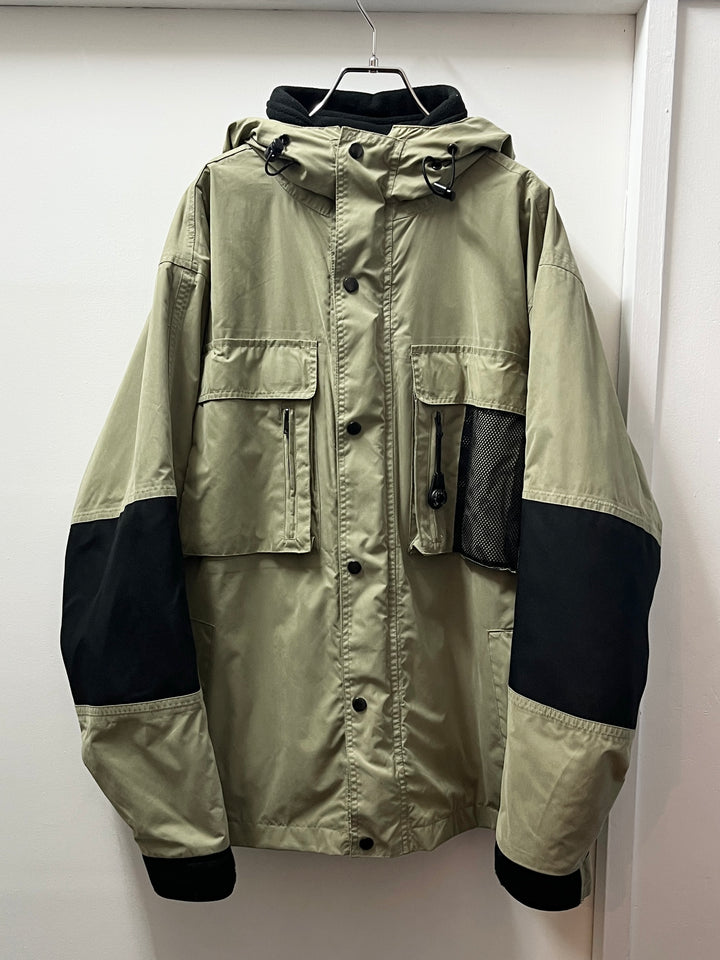 1990s removable fleece fishing jacket