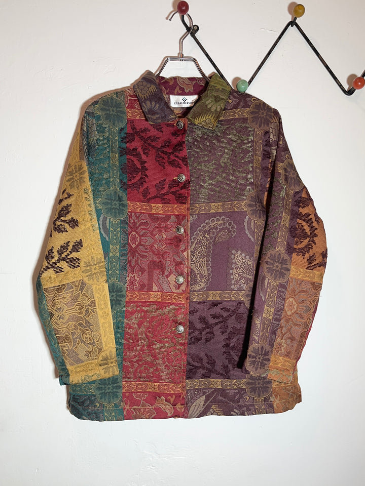 1990s oriental pattern jacket