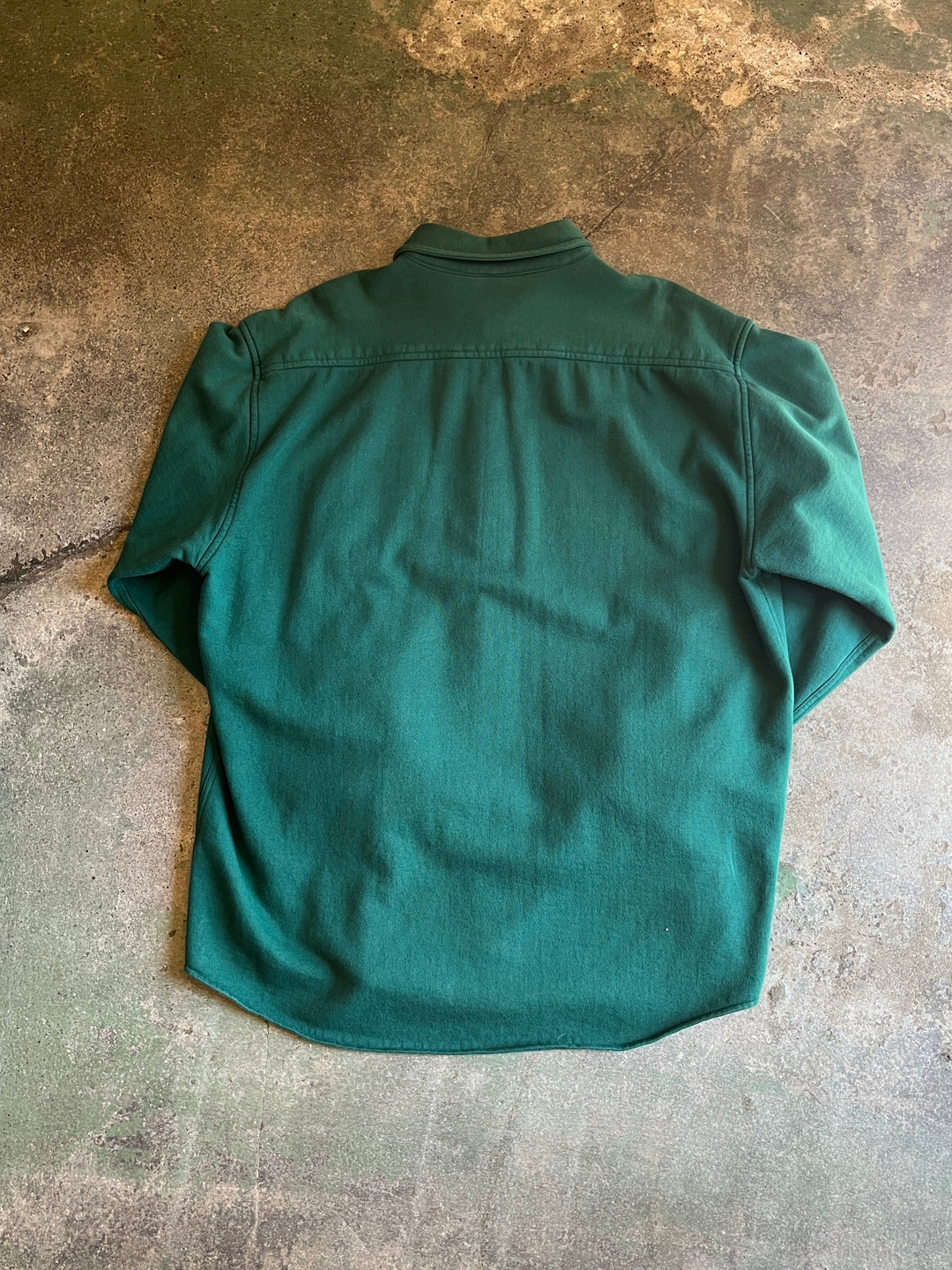 1990s "GAP" forest green sweatshirt / shirt style