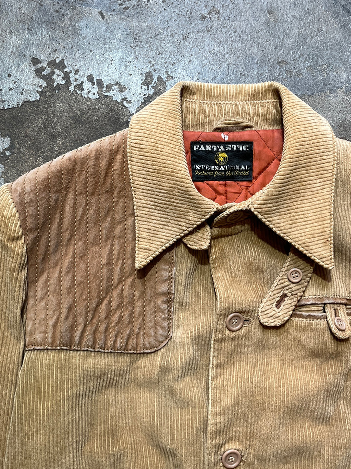 1970s corduroy hunting design blouson
