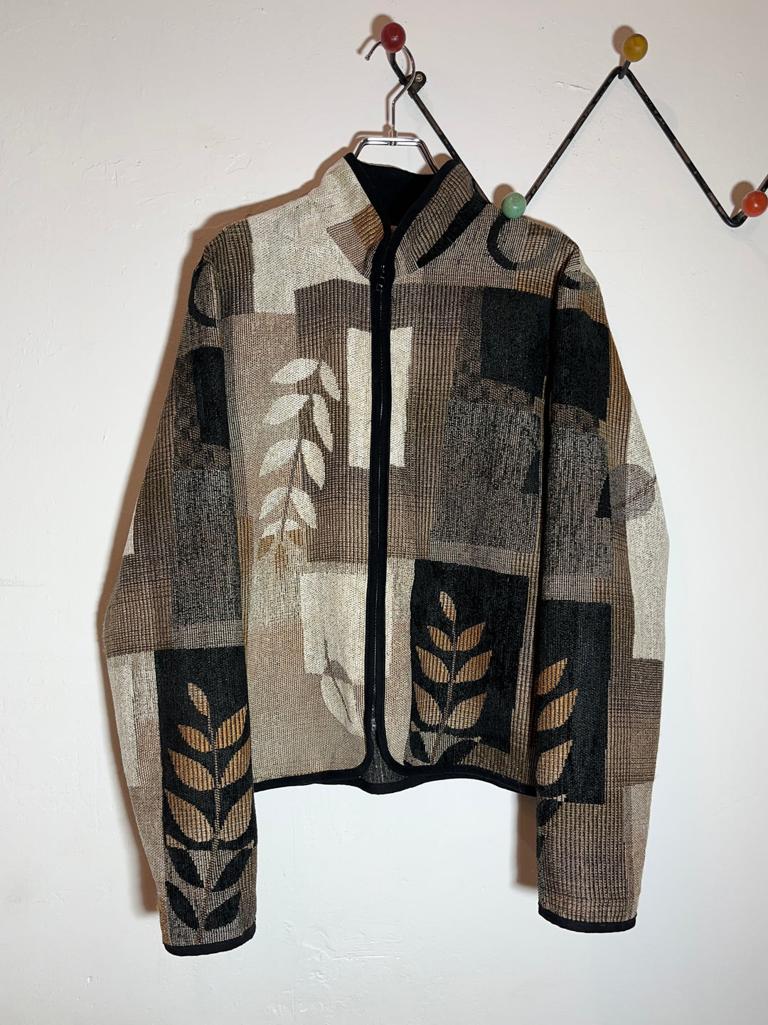 USA made leaf pattern jacket