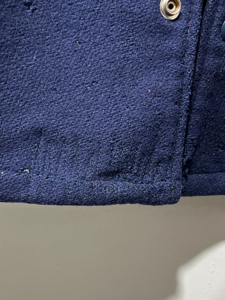 1960s "Paul Bunyan" navy melton wool jacket