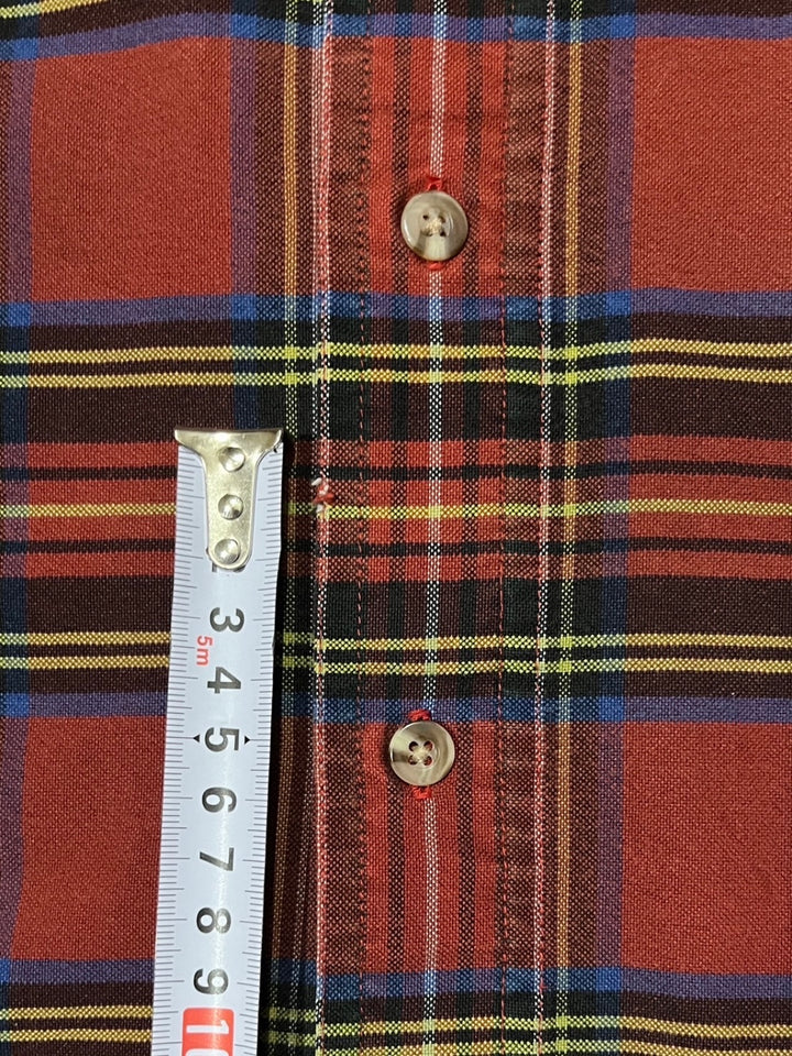 "L.L.Bean" tartan checked B.D shirt