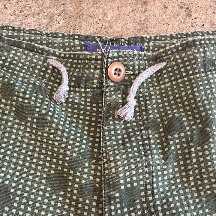 night camouflage pattern shorts