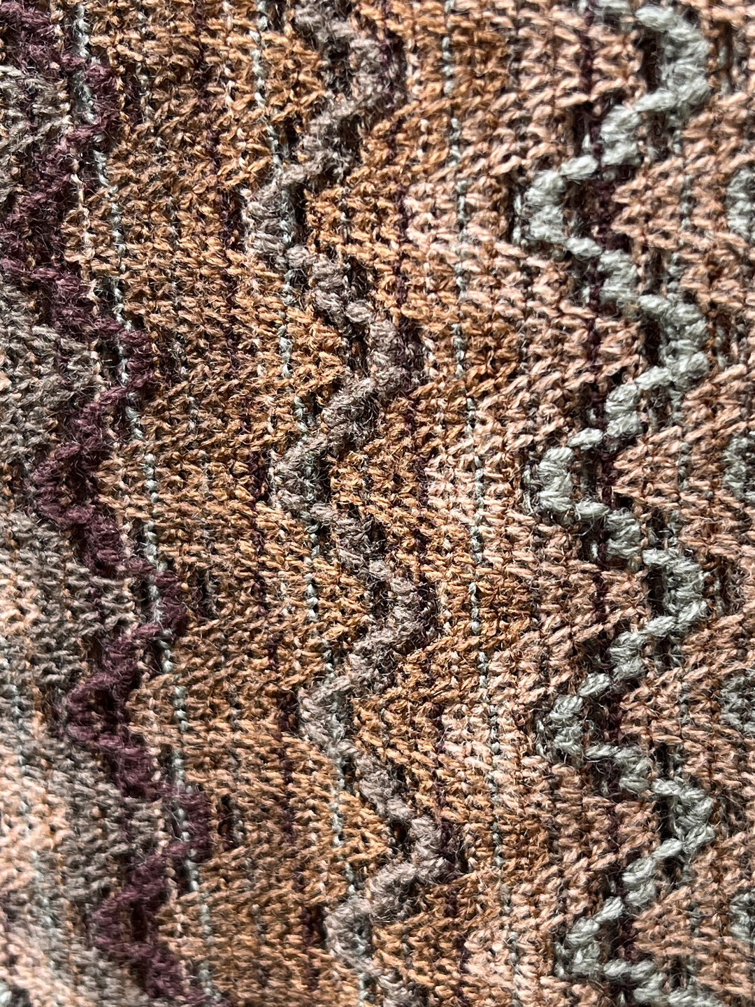 1980-90s geometric pattern knit vest