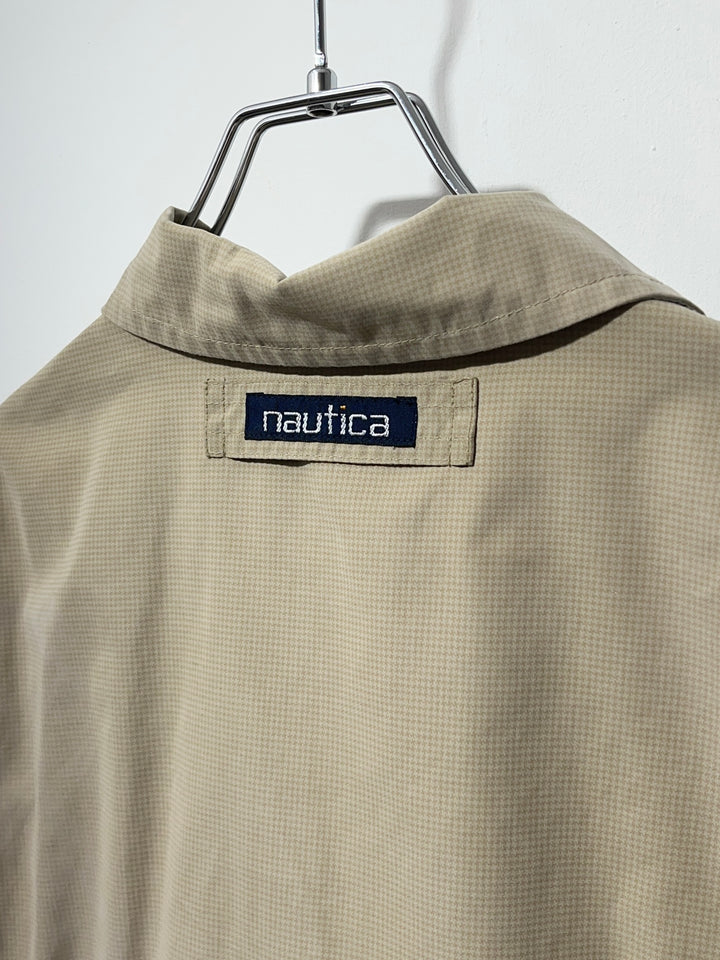 1990s "nautica" reversible harrington jacket