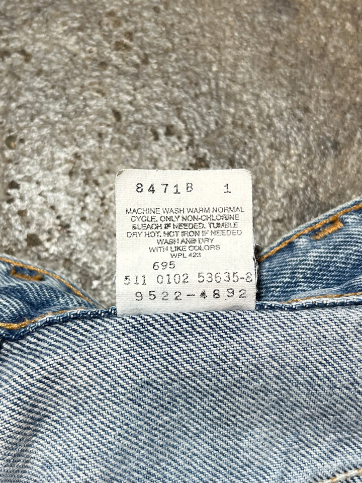 2000s USA made "Levi's" 550 denim pants 36×30