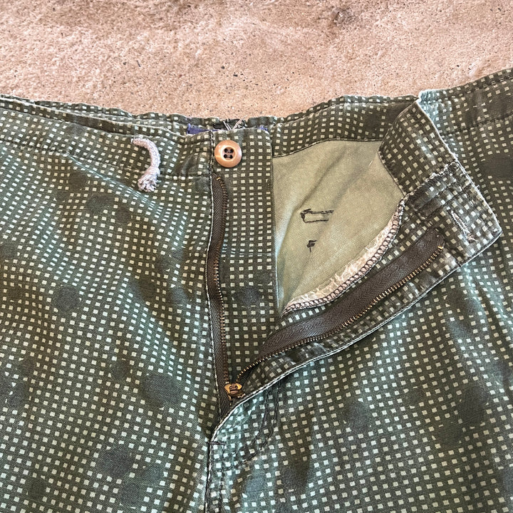 night camouflage pattern shorts