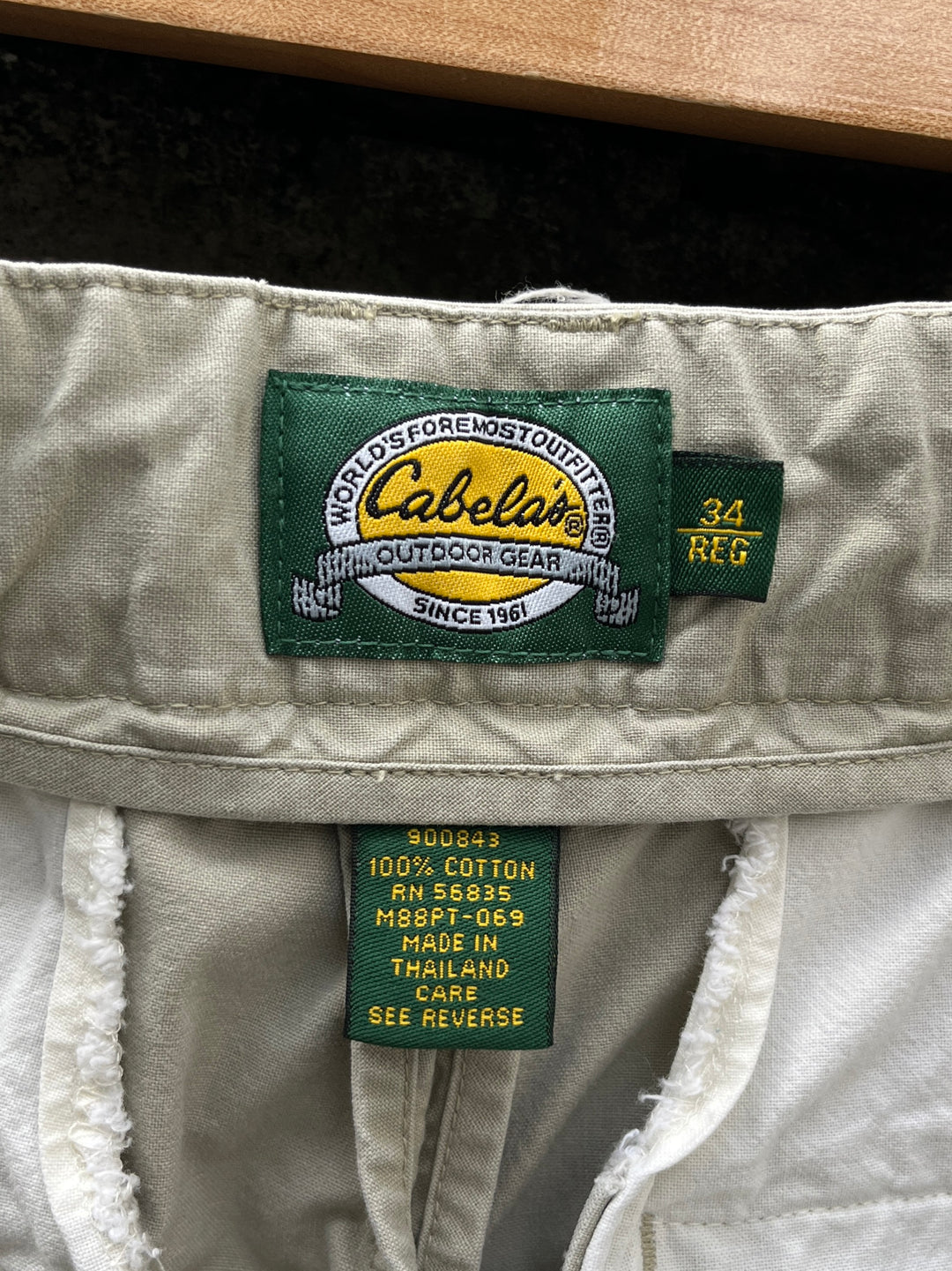 1990-00s "Cabela's" convertible zip-off cargo pants