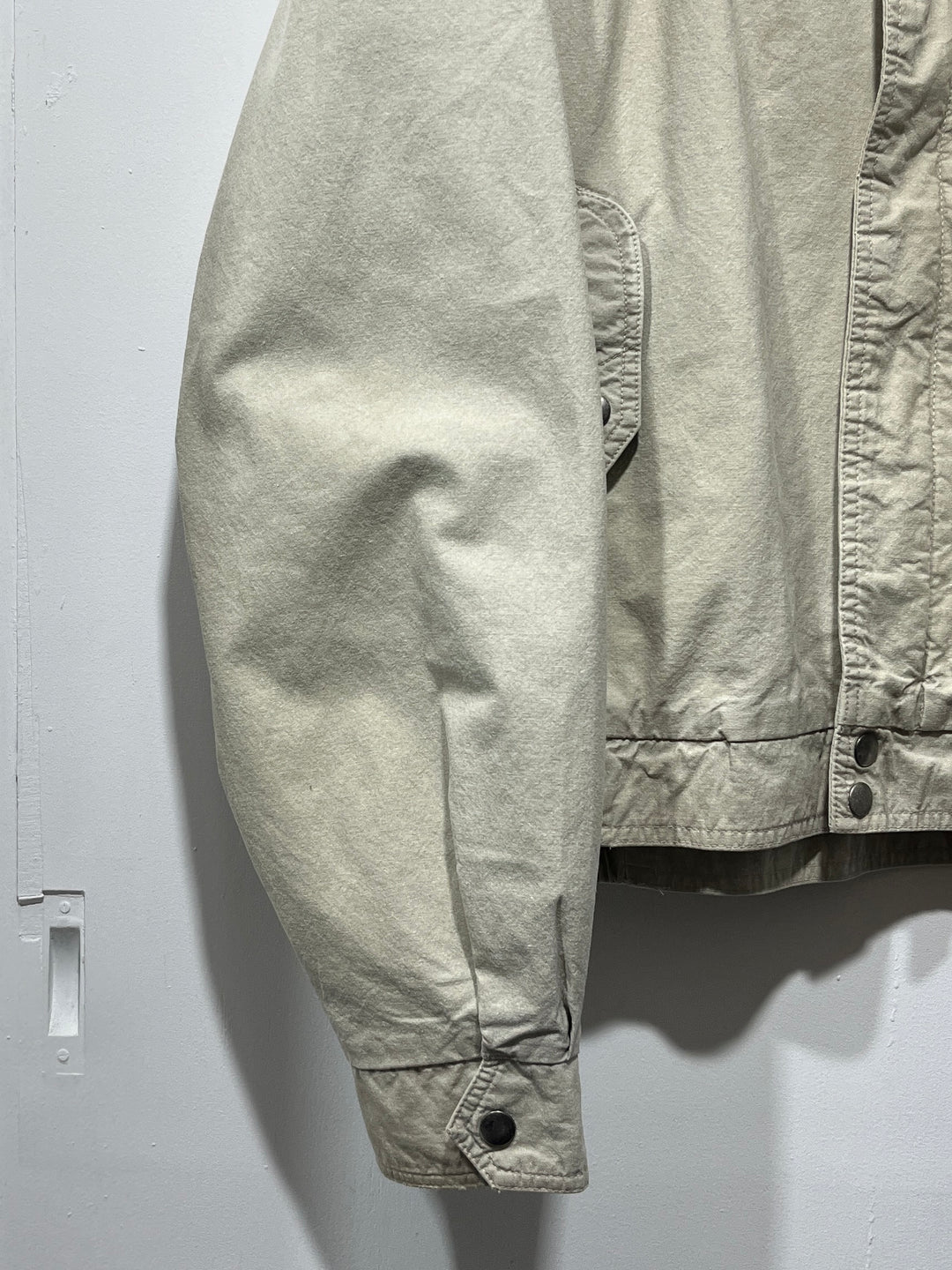 1990s sand beige harrington jacket