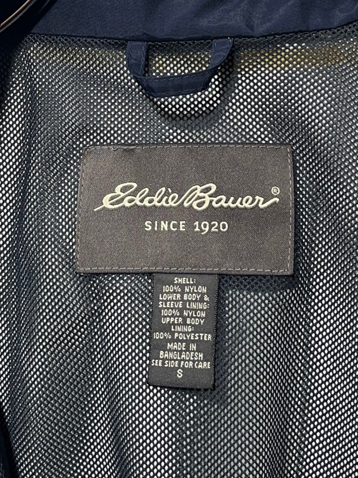 "Eddie Bauer" navy mountain parka