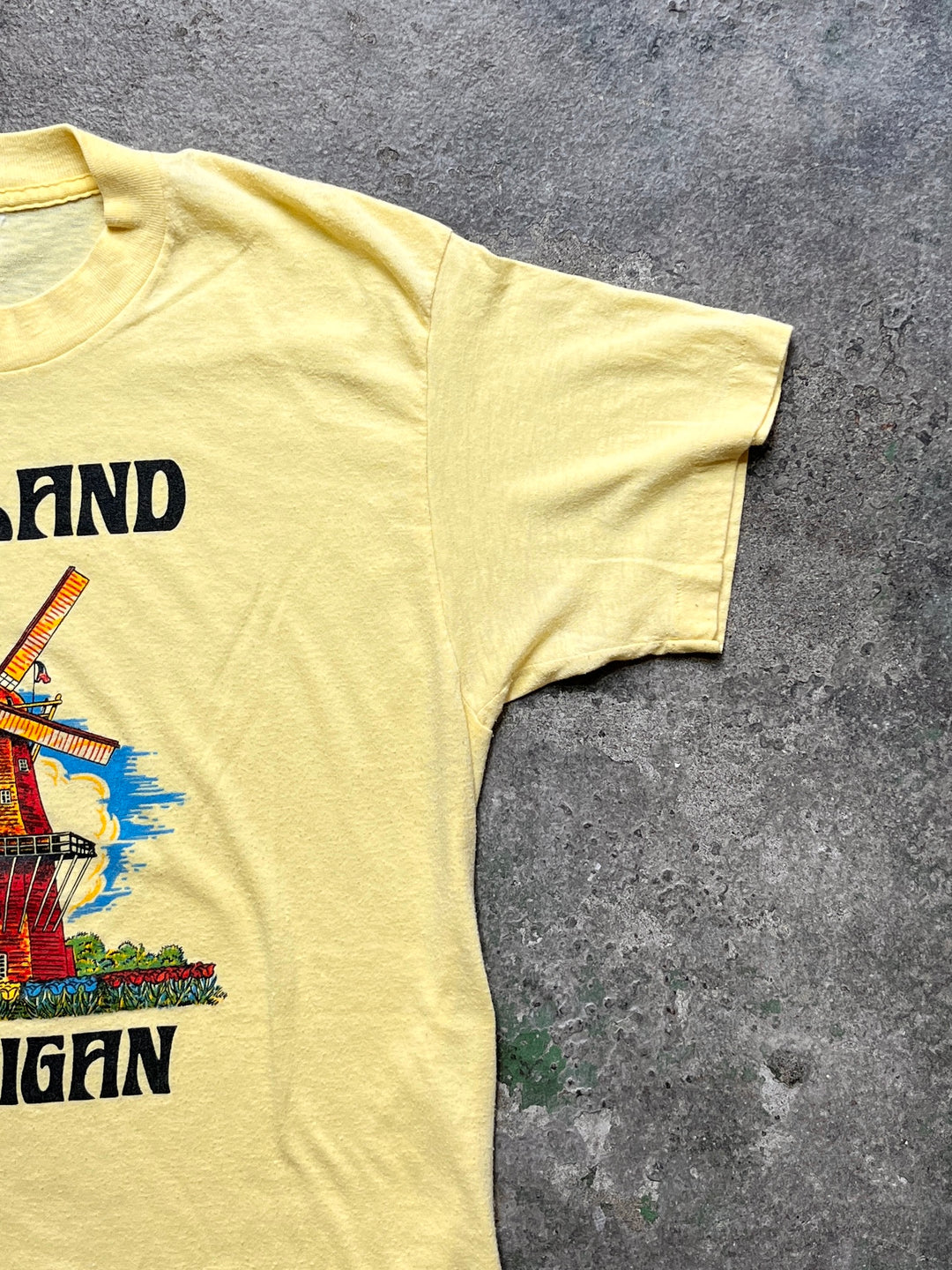 1970-1980s USA made Holland,Michigan souvenir T-shirt