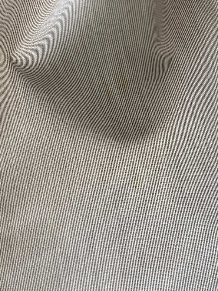 1960-70s white × gray pinstripe slacks