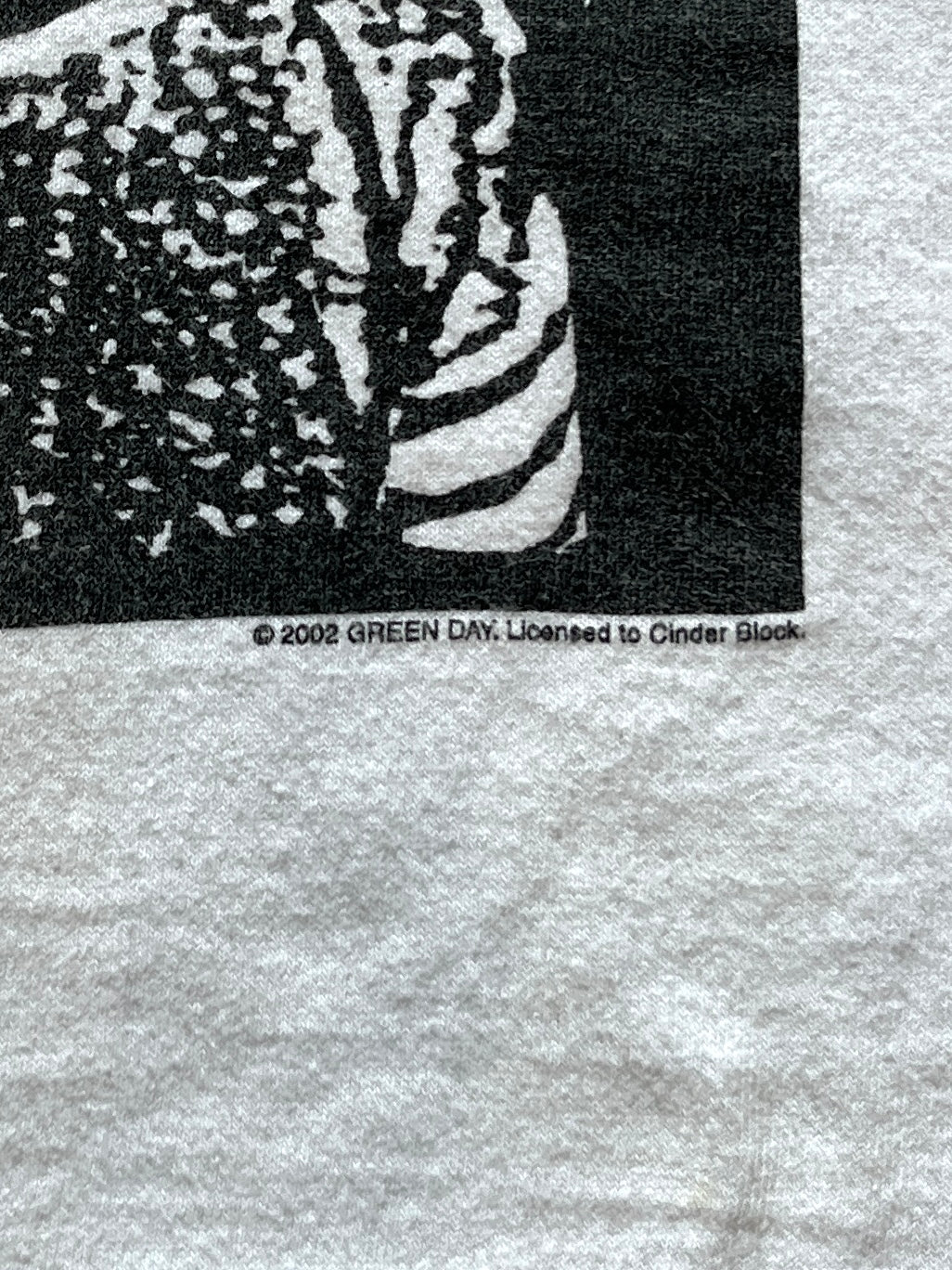2000s "GREEN DAY" graphic T-shirt