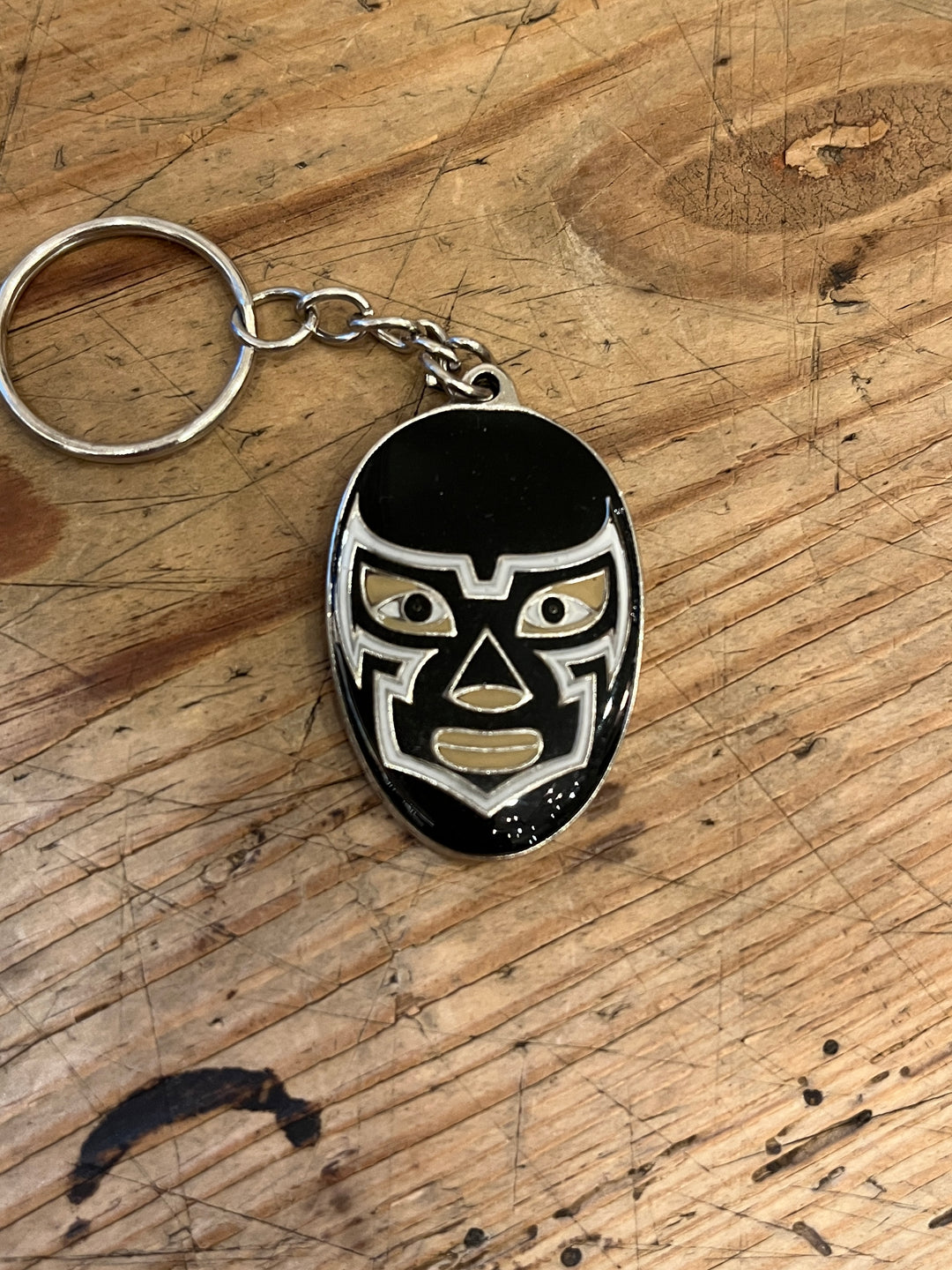 Lucha Libre mask keychain