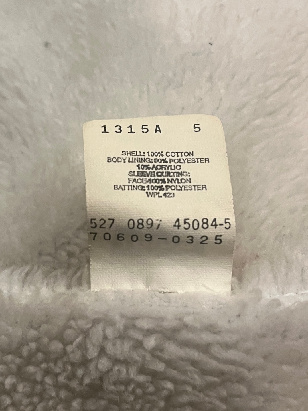 1990s USA made "Levi's" 70609 boa denim jacket