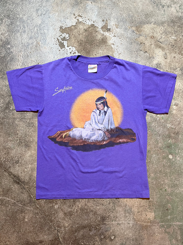 1990s SanAntonio indian art T-shirt