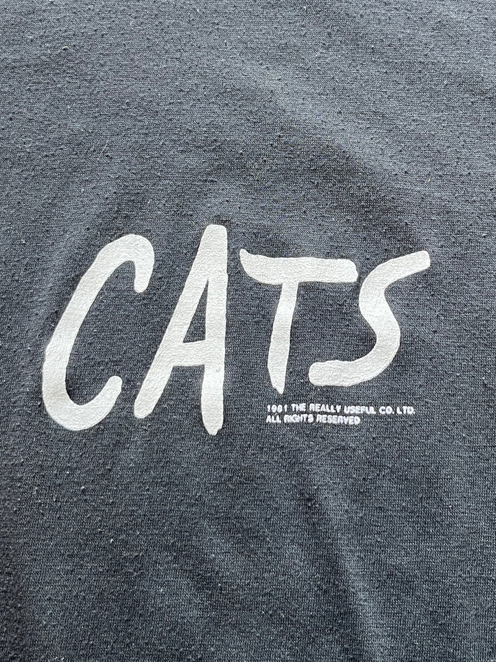 1990s "CATS" musical promo T-shirt