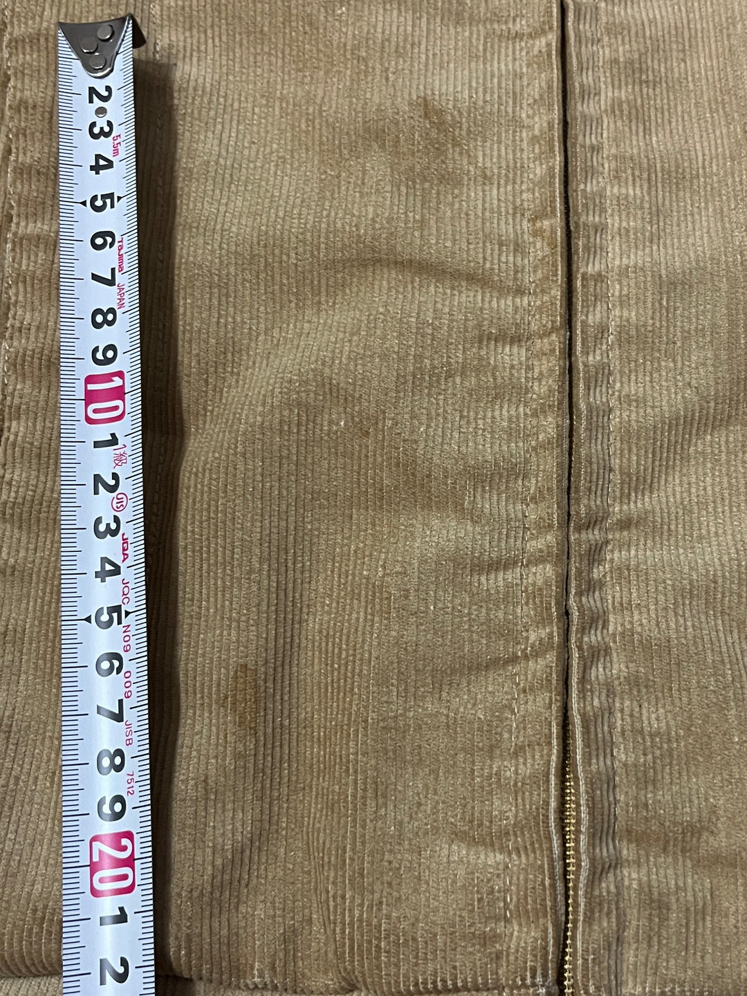 1980-90s USA made pleats design corduroy short jacket