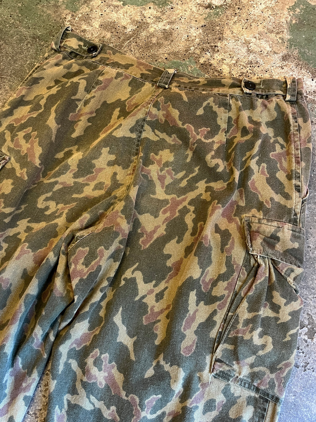 1970-80s Soviet military field cargo pants