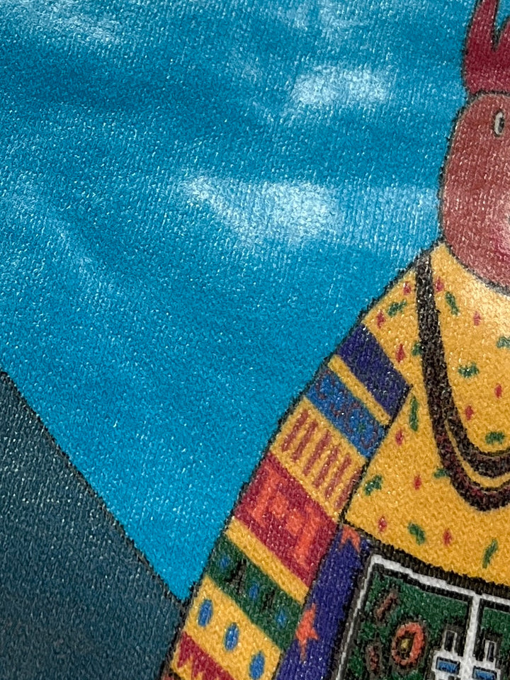 1990s native ameican heat transfer graphic T-shirt