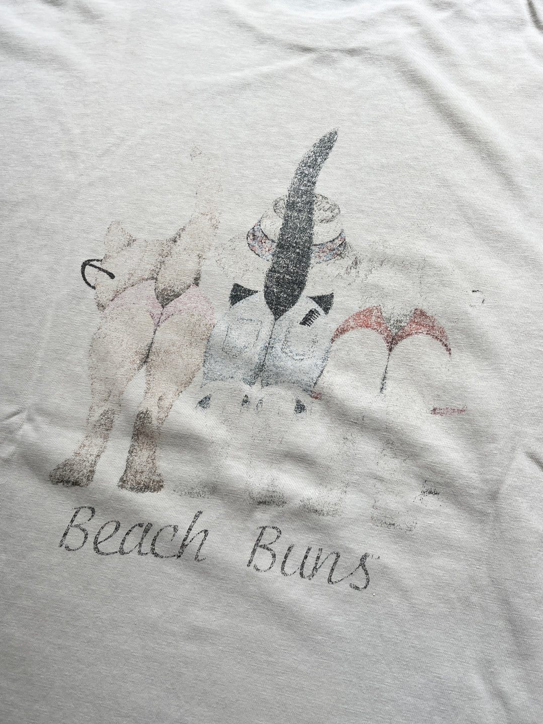 1990s Beach Bums Hawaii cat souvenir T-shirt