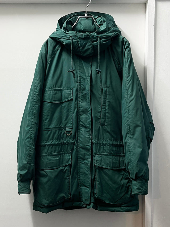 1980-90s "Eddie Bauer" green down coat