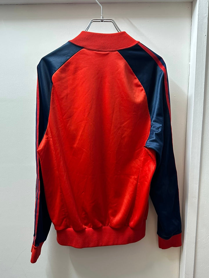 1980s USA made "adidas" ATP red × navy track jacket