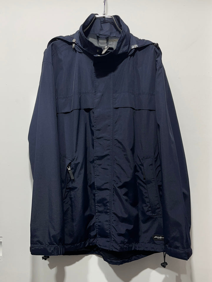 "Eddie Bauer" navy mountain parka