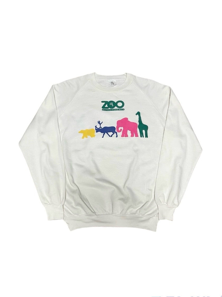 Tronto zoo both sides print sweatshirts